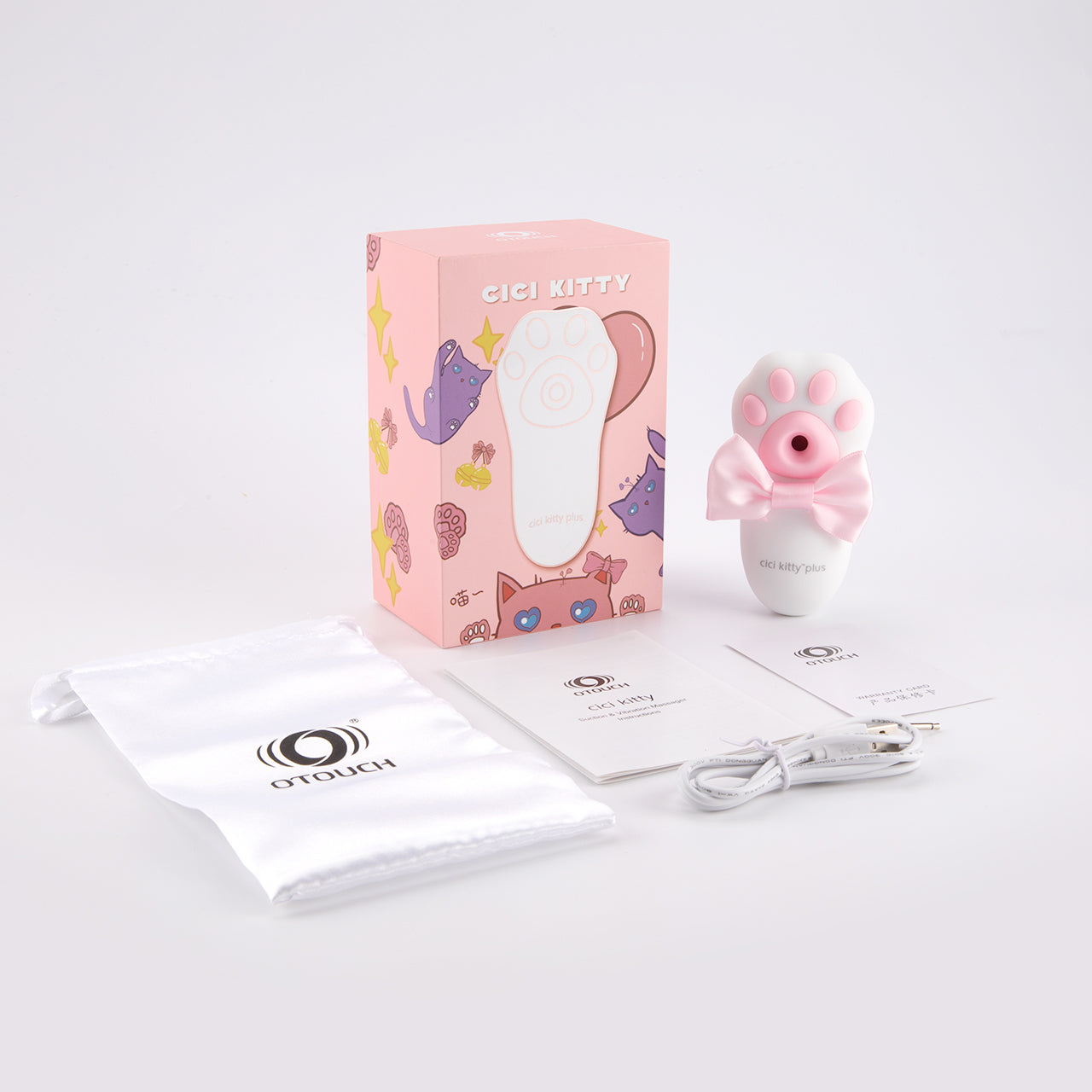 OTOUCH CICI KITTY vibrator full package set with box and accessories
