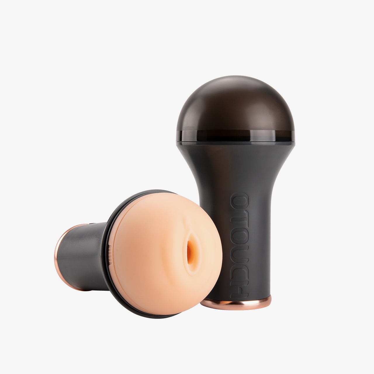 OTOUCH INSCUP 1 male masturbator front view with soft silicone exterior and removable TPE sleeve