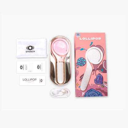 OTOUCH_LOLLIPOP vibrator full package set with box and accessories