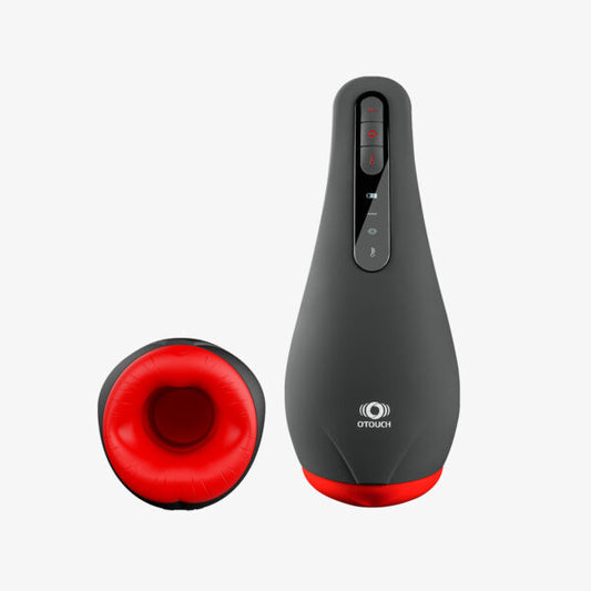 OTOUCH Airturn 2 male masturbator front view showing silicone exterior and entrance design