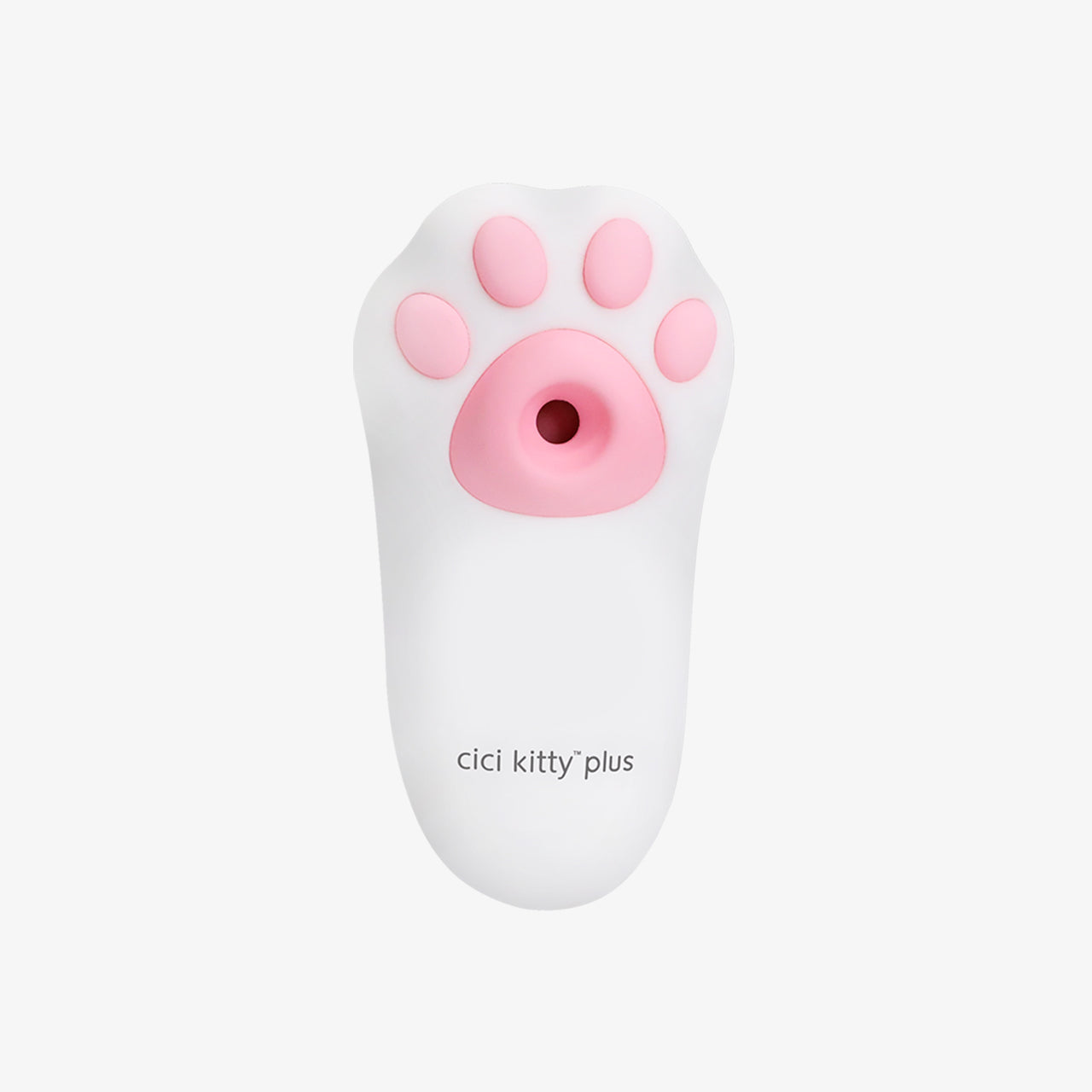 Close-up view of OTOUCH CICI KITTY pink paw vibrator design