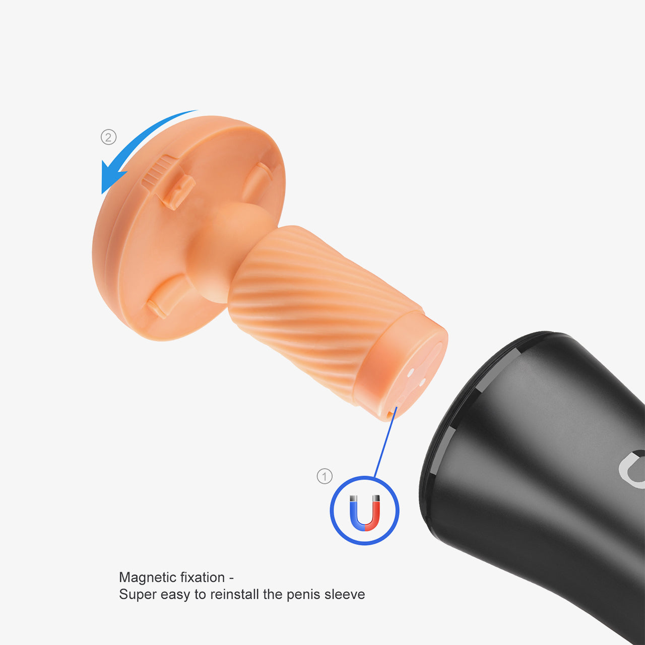 Stretch demonstration of the INSCUP 3 soft textured sleeve